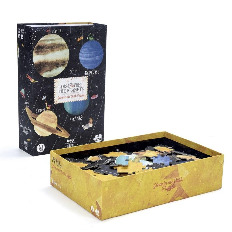 LONDJI puzzle discover the planets 6 yrs+ / 200 pcs PZ391U