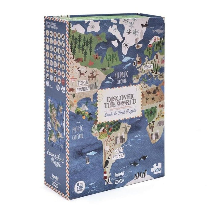 LONDJI puzzle discover the world 6yrs+ / 200 pcs
