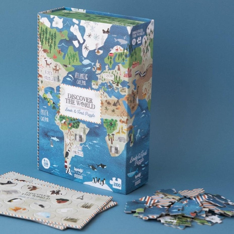 LONDJI puzzle discover the world 6yrs+ / 200 pcs