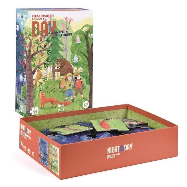 LONDJI puzzle night &amp; day 5yrs+ / 50 pcs