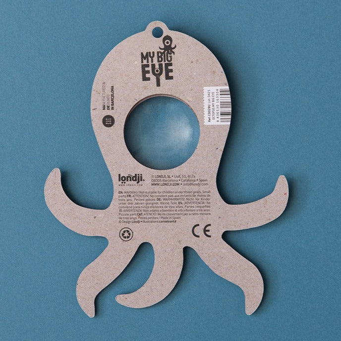 LONDJI magnifying glass octopus 3 yrs+