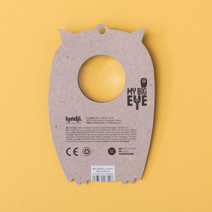 LONDJI magnifying glass owl 3 yrs+