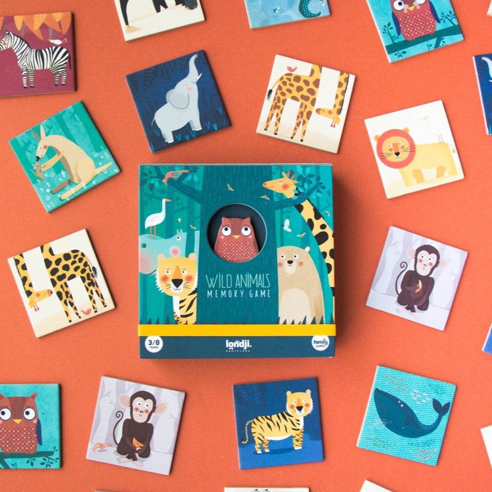 Buy LONDJI wild animals memo 3 yrs+
