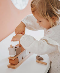 Label Label stacking blocks cottage nougat 18 months +