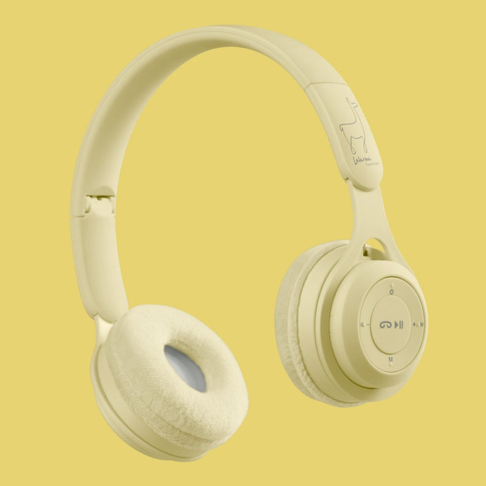 Lalarma wireless headphones yellow