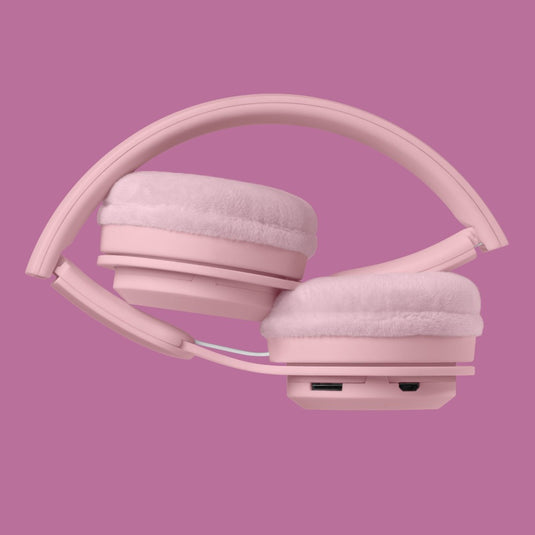 Lalarma wireless headphones pink