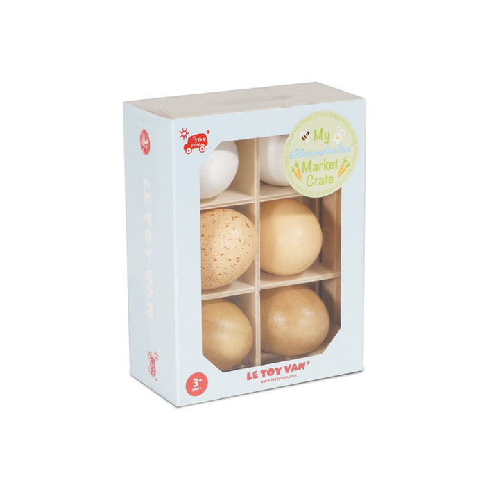 Le Toy Van wooden eggs 3 yrs+