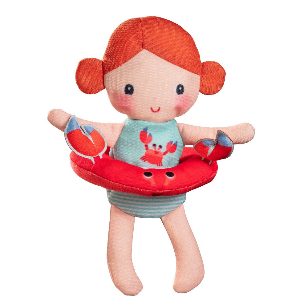 Lilliputiens bath toy doll Axelle 9 months +