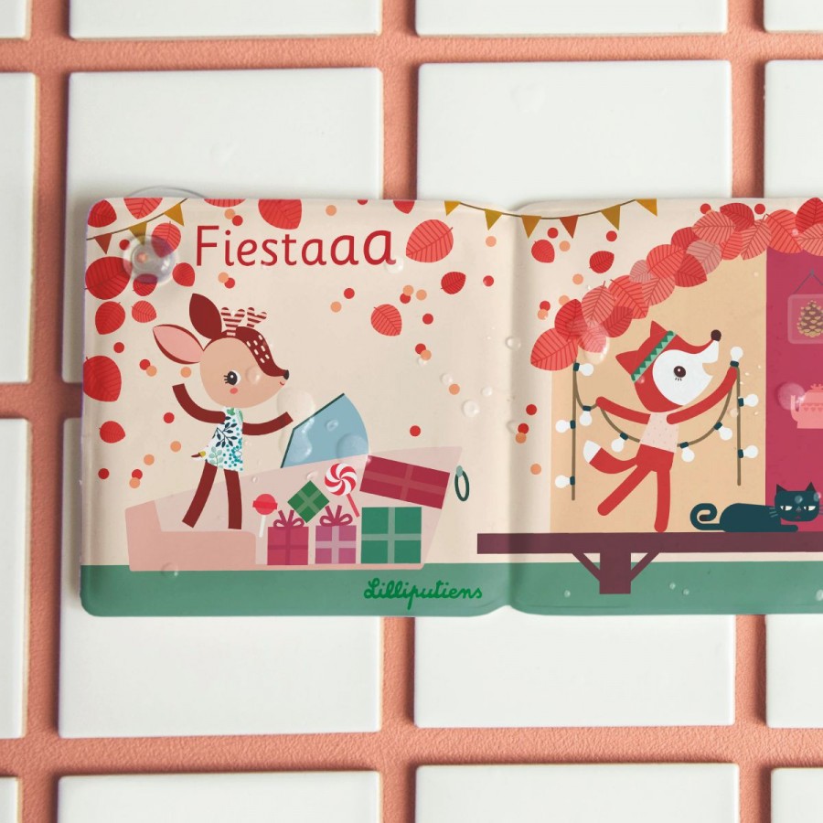 Lilliputiens magical bath book fiesta 1 yr +