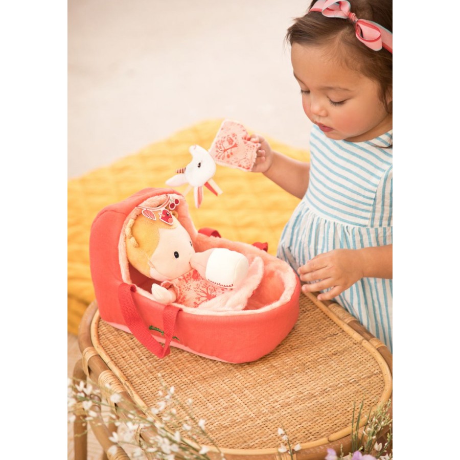 Lilliputiens doll baby Lena 1 yr+ polyester + katoen