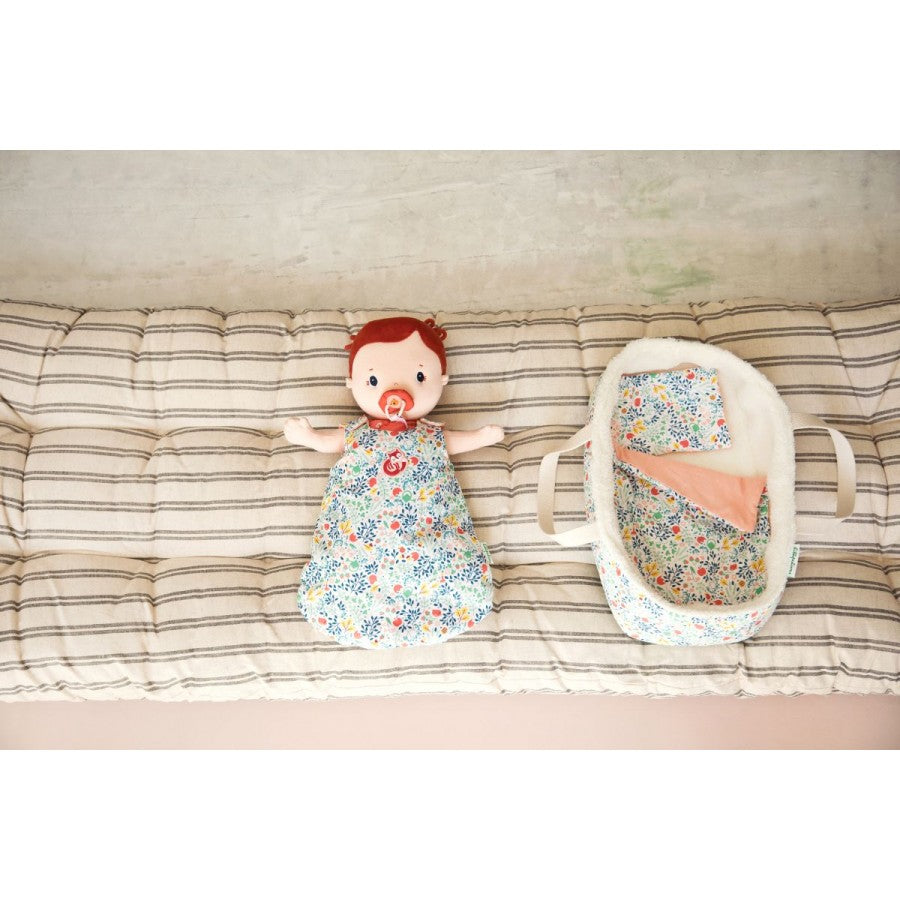 Lilliputiens dolls sleeping bag flowers 2 yrs+ 83306
