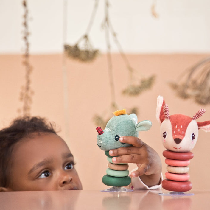 Lilliputiens rattle with suction cup Stella 6 months +