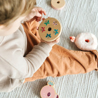 Lilliputiens stacking tower flamingo Anais 9 months+