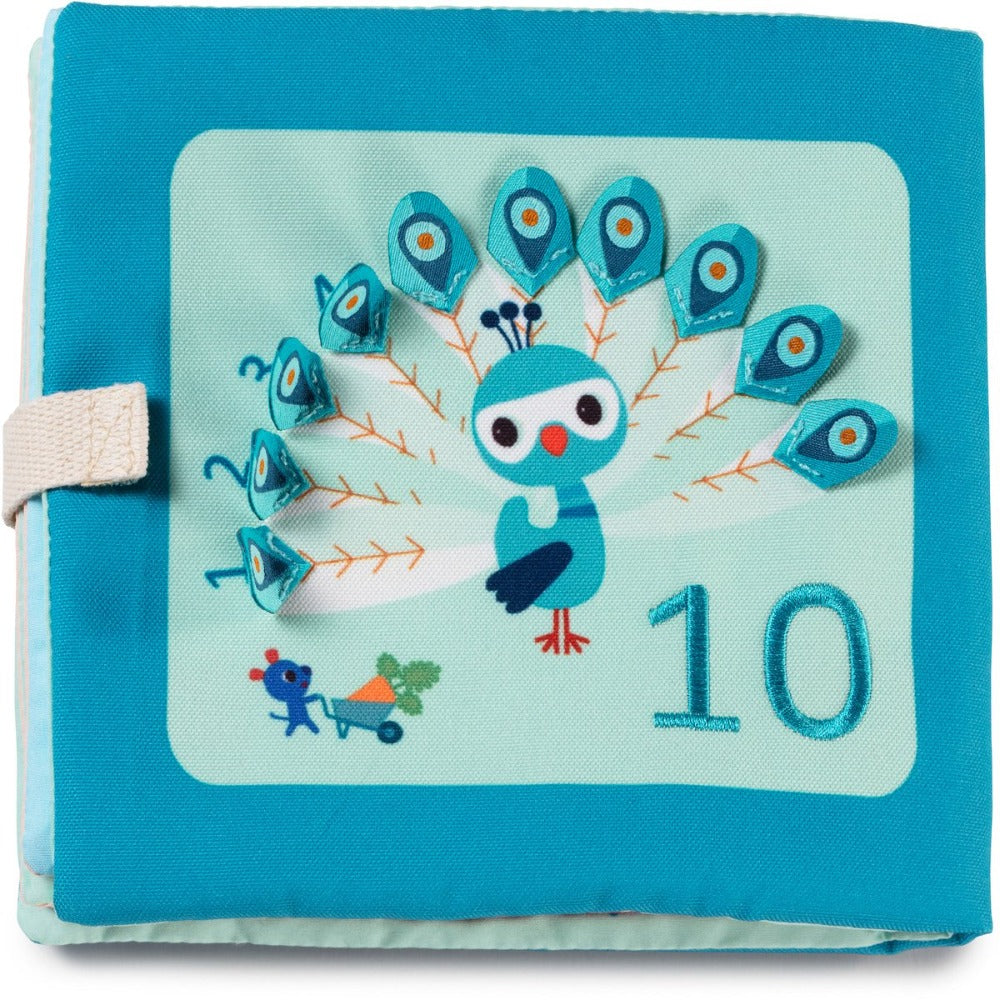 Lilliputiens counting book 18 months+ 100% polyester
