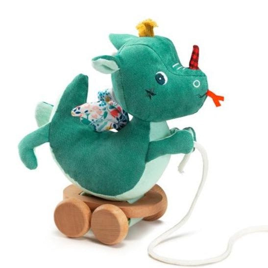 Lilliputiens pull figure cuddly toy Joe 1 yr +