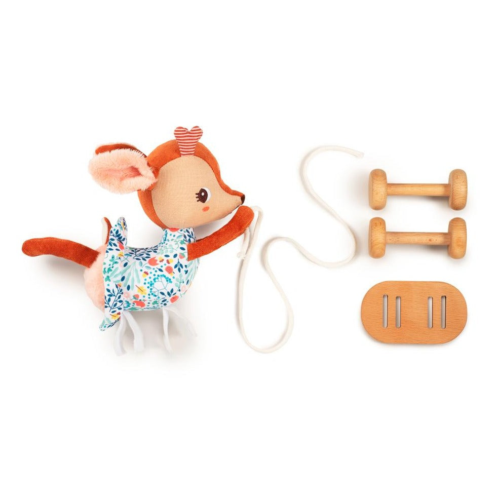 Lilliputiens pull figure cuddly toy Stella 1 yr+