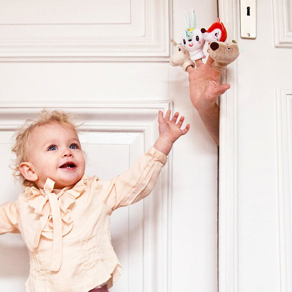 Lilliputiens finger puppets bunch 1 yr+