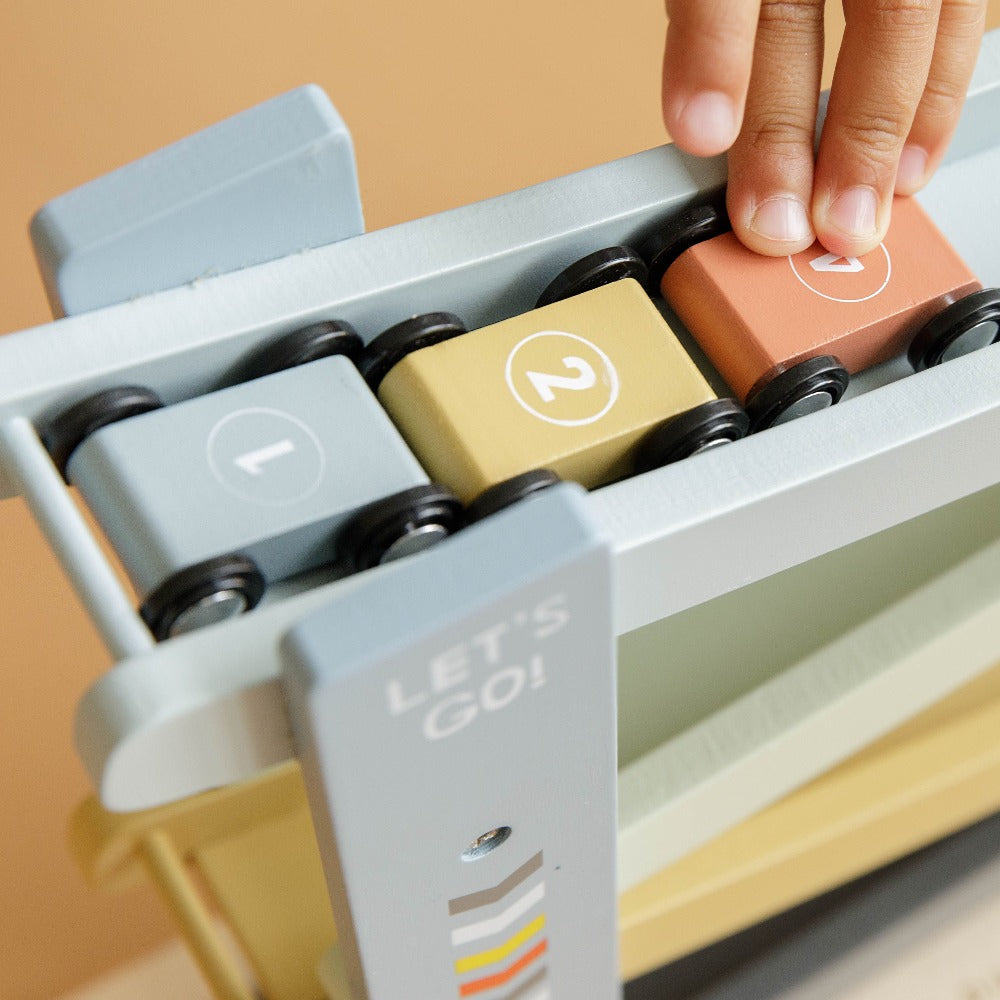 Little Dutch autobaan cars 18 mnd+ hout
