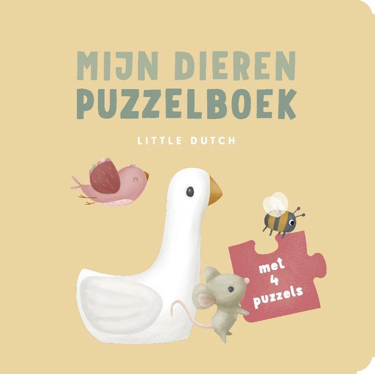 Little Dutch my animals puzzle book 2 yrs+
