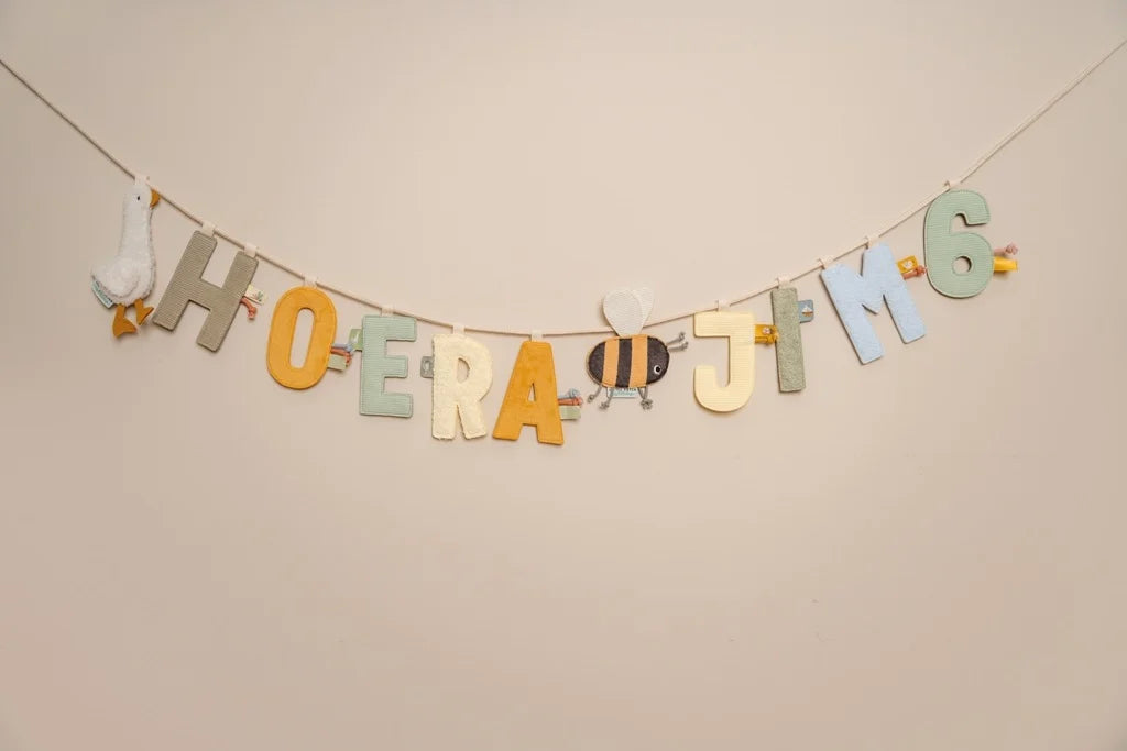 Kids Concept garland yellow pink 290 cm