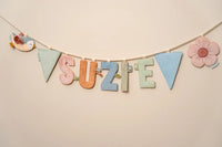 Kids Concept garland yellow pink 290 cm