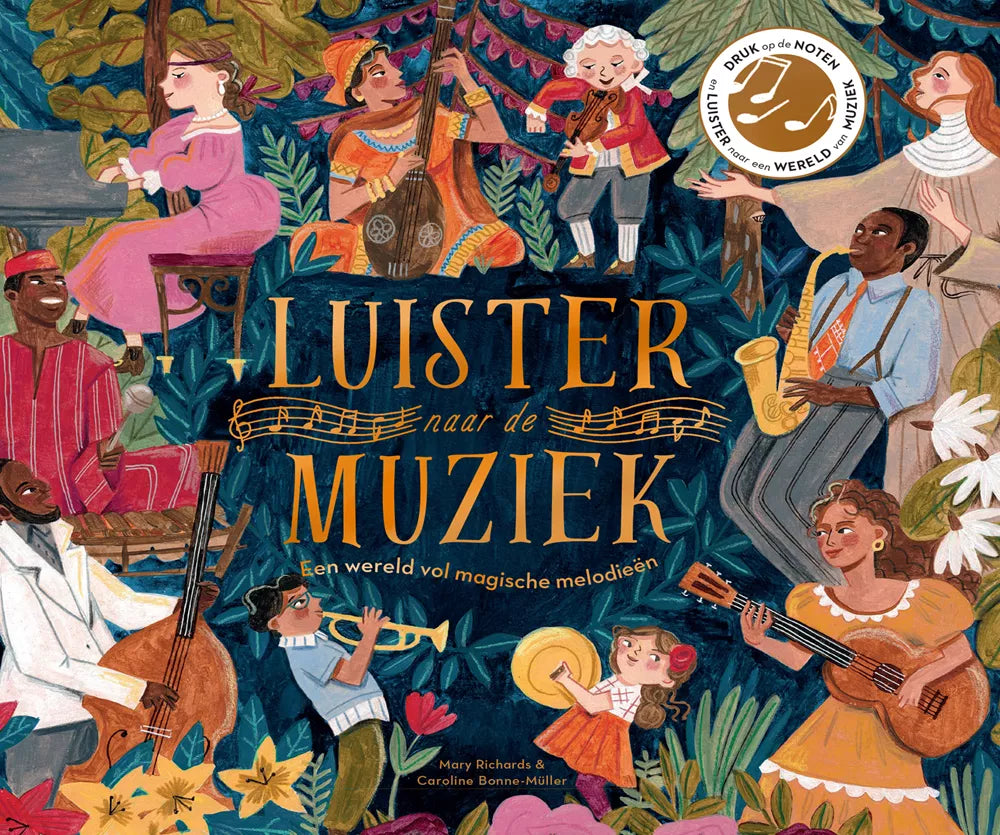 Listen to the music - sound book 4 yrs+