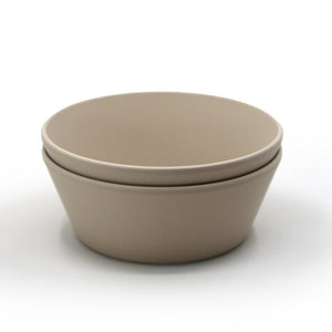 Mushie bowls beige