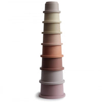 Mushie stacking tower petal 0 m+