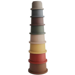 Mushie stacking tower retro 0 m+