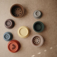 Mushie stacking tower retro 0 m+