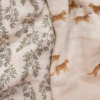 Main Sauvage changing pad cover savannah 50 x 70