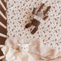 Main Sauvage fitted sheet meadow 60 x 120