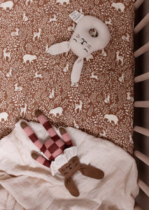 Main Sauvage fitted sheet woodland 60 x 120