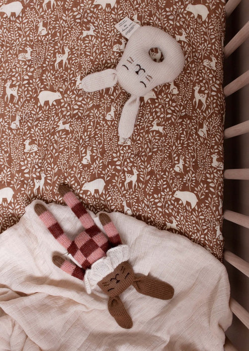 Main Sauvage fitted sheet woodland 60 x 120