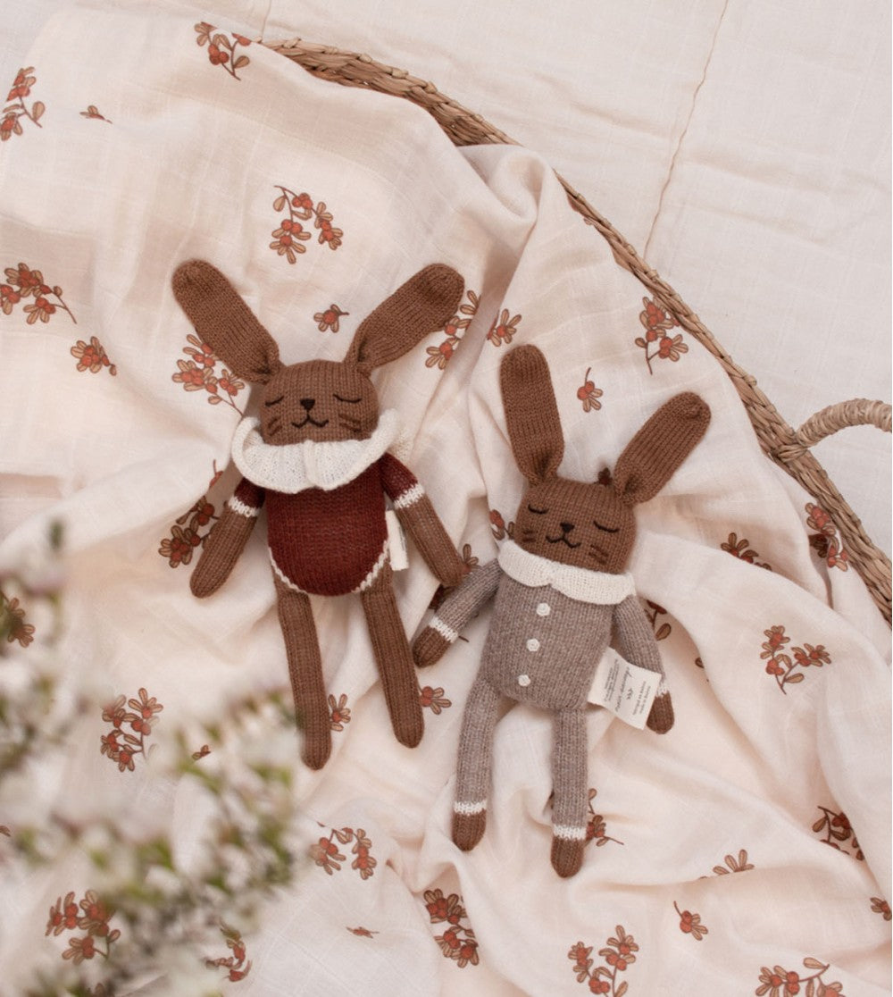 Main Sauvage cuddly bunny oat jumpsuit ST-BUN-OAJU