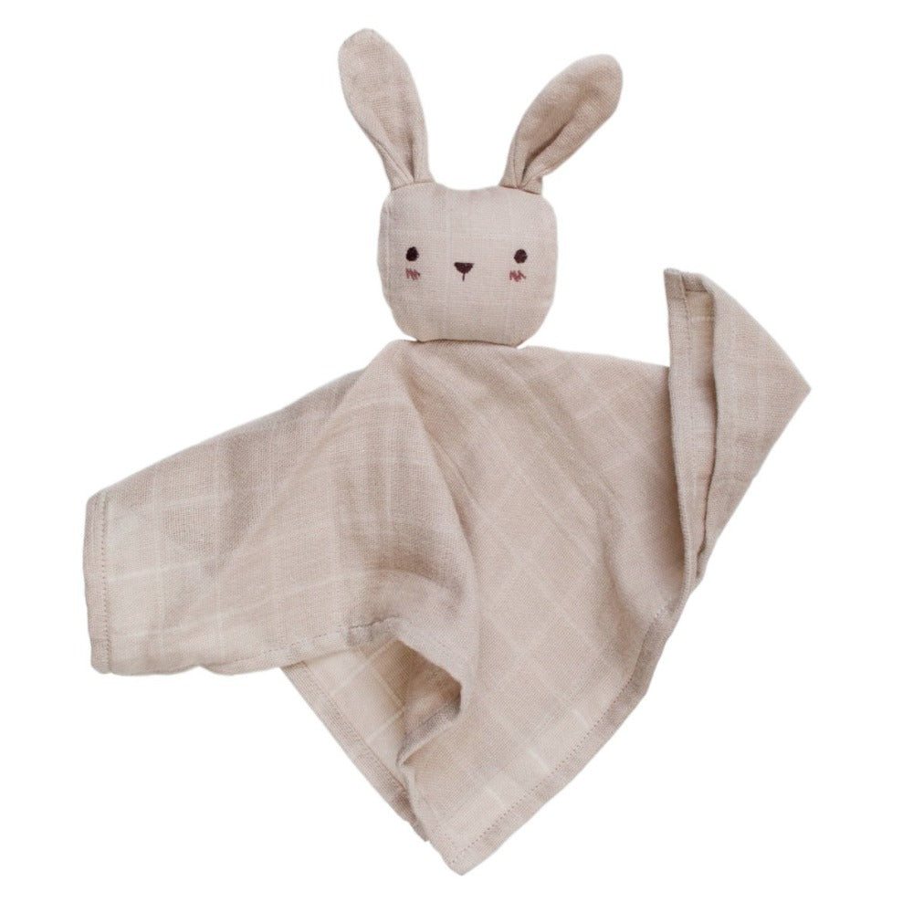 Main Sauvage cuddle cloth bunny