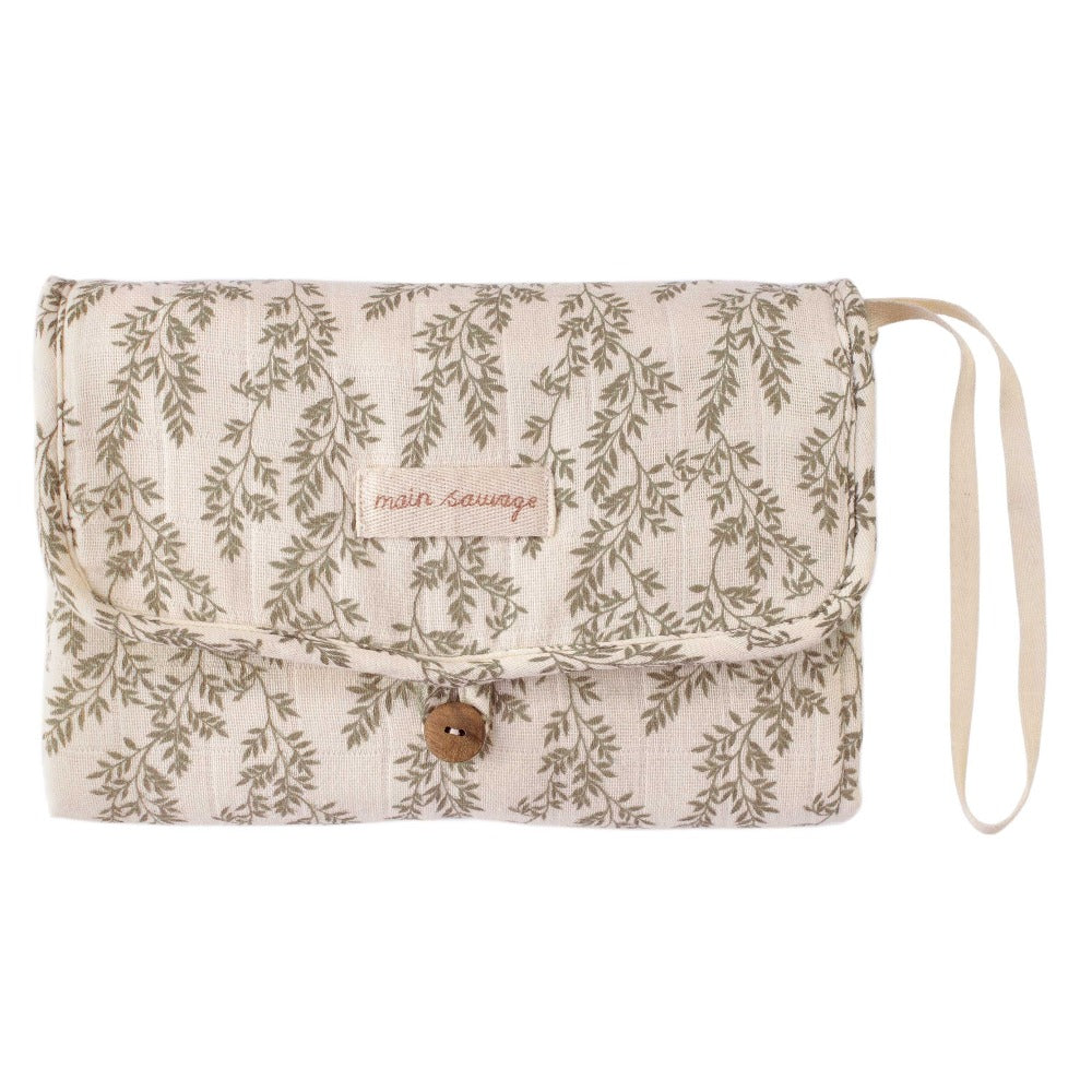 Buy Main Sauvage changing mat bay leaves