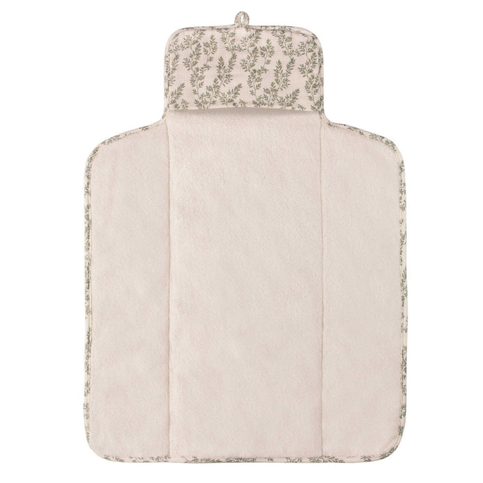 Main Sauvage changing mat bay leaves