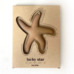 Mrs Ertha teething ring lucky star taupe