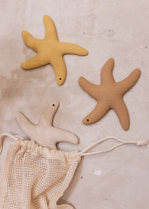 Mrs Ertha teething ring lucky star taupe