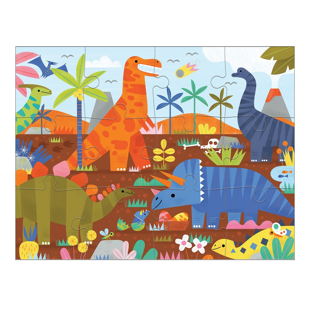 Mudpuppy search puzzle can you spot Dino 2 yrs+/ 12 pcs