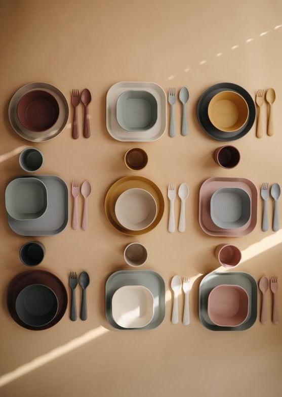 Mushie cutlery set cloud