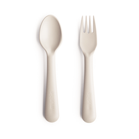Mushie cutlery set ivory