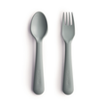 Mushie cutlery set sage