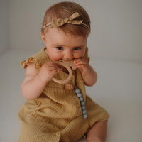 Mushie teether dog natural 3 months +