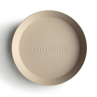 Mushie plates beige