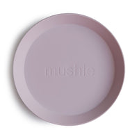 Mushie plates soft lilac