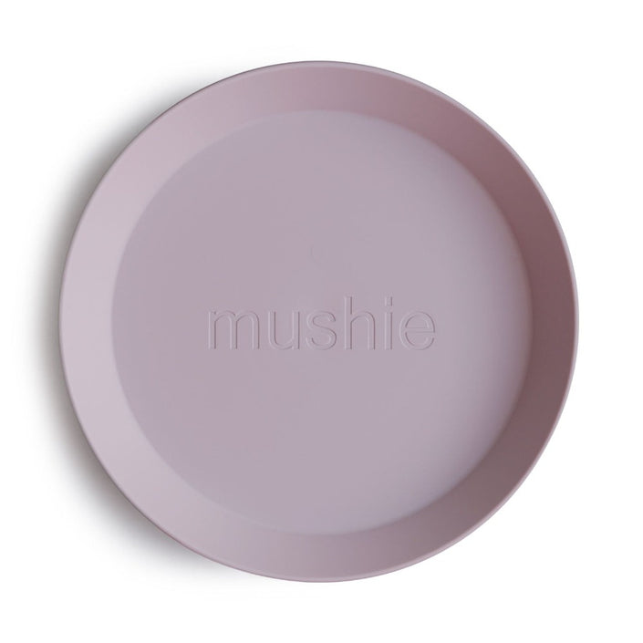 Mushie plates soft lilac