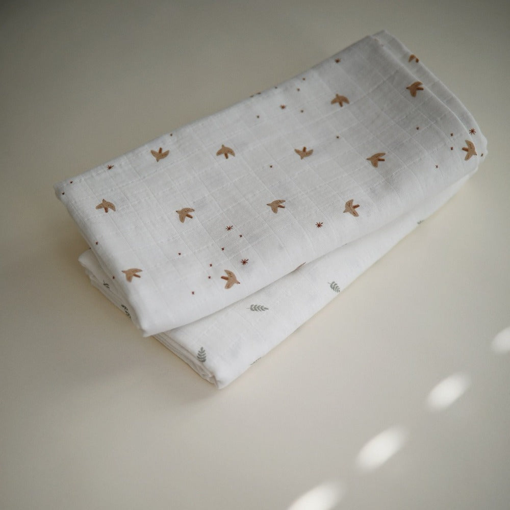 Buy Mushie hydrophilic cloth sparrow