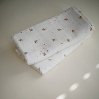 Mushie hydrophilic cloth sparrow